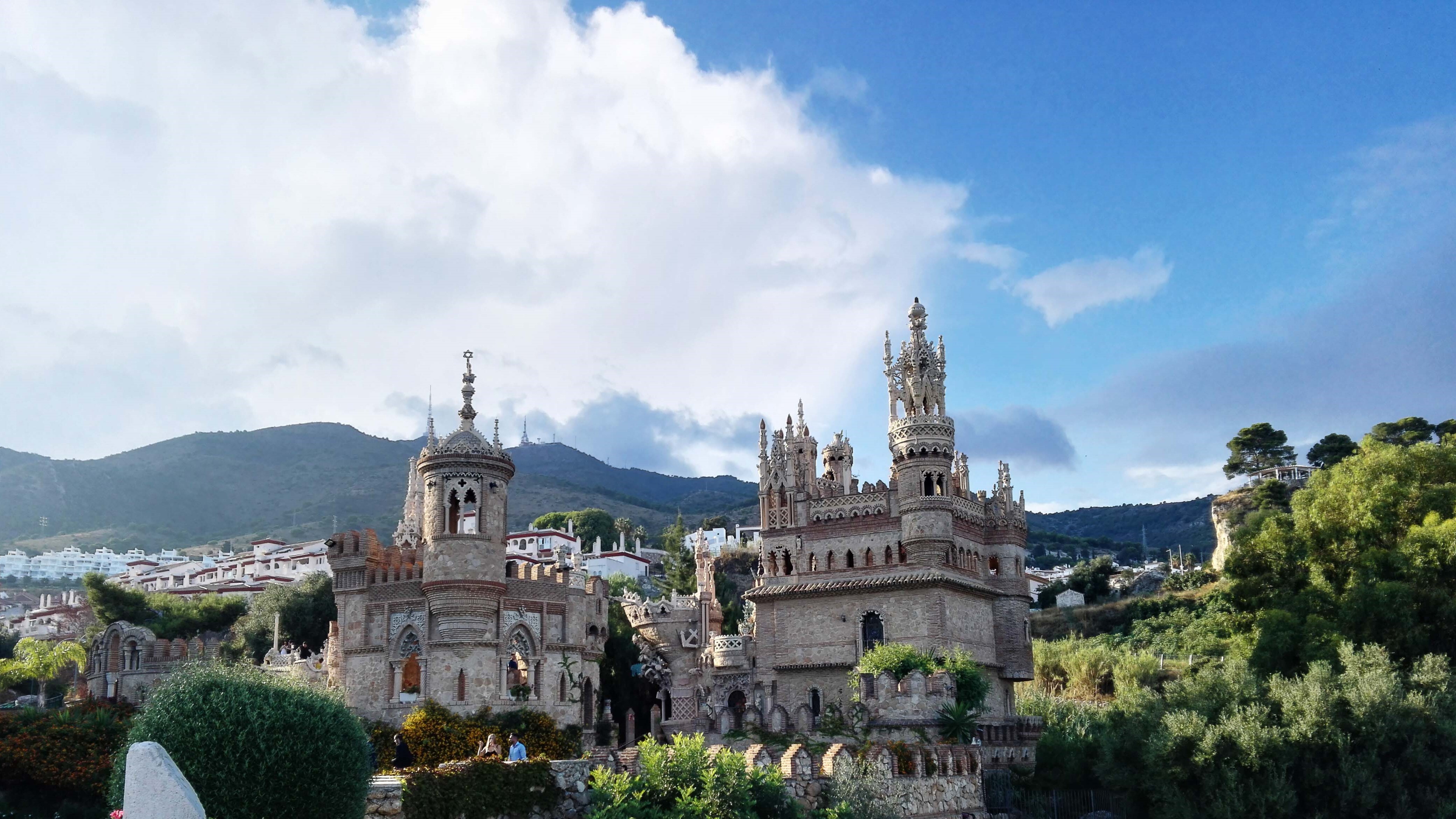 Castillo de Colomares: fotografía de ensueño en Málaga