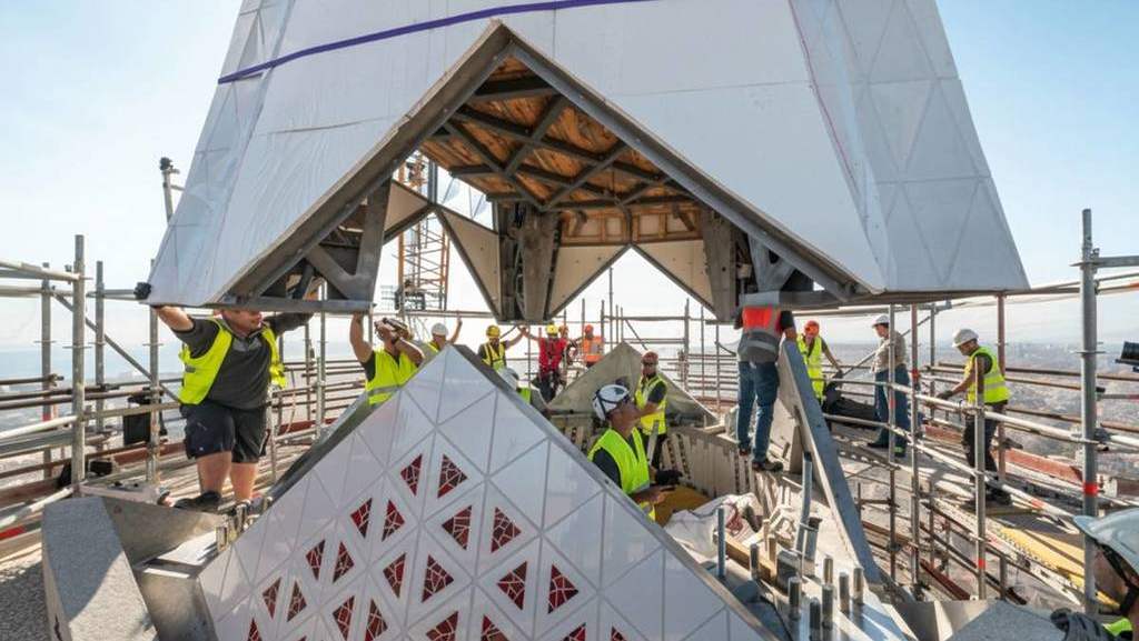 La Sagrada Familia ya es la iglesia más alta del mundo